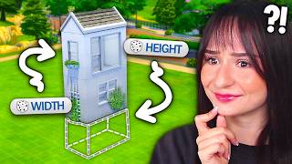 Can I turn a RANDOMISED TOWER into a house in The Sims 4