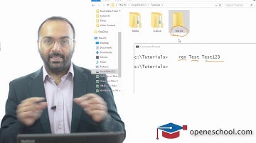Windows Command Line Tutorials - Tutorial 11 - ren (Rename) command