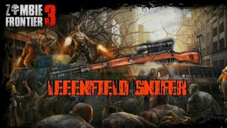 ZOMBIE FRONTIER 3D: TRYING LEEENFIELD SNIFER FOR SNIFER MISSION... AND UPGRADE screenshot 4