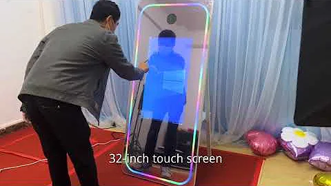 Touch Screen Magic Mirror Photo Booth