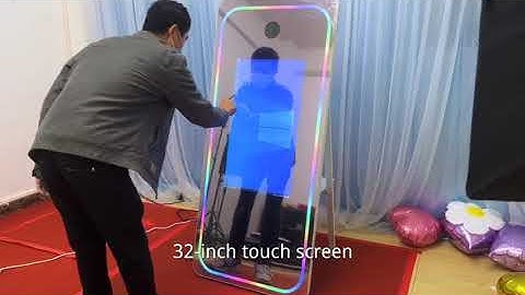 Touch Screen Magic Mirror Photo Booth