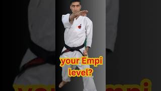 What's Your technique Level?| elbow strike empi karate technique tutorial #martialarts #karate