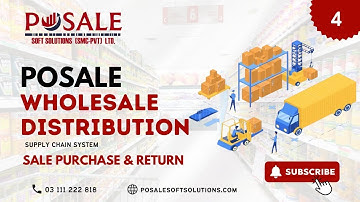 How To Manage TUTORIALS, Wholesale Distribution, Sale Purchase & Return #pos #invetory #software