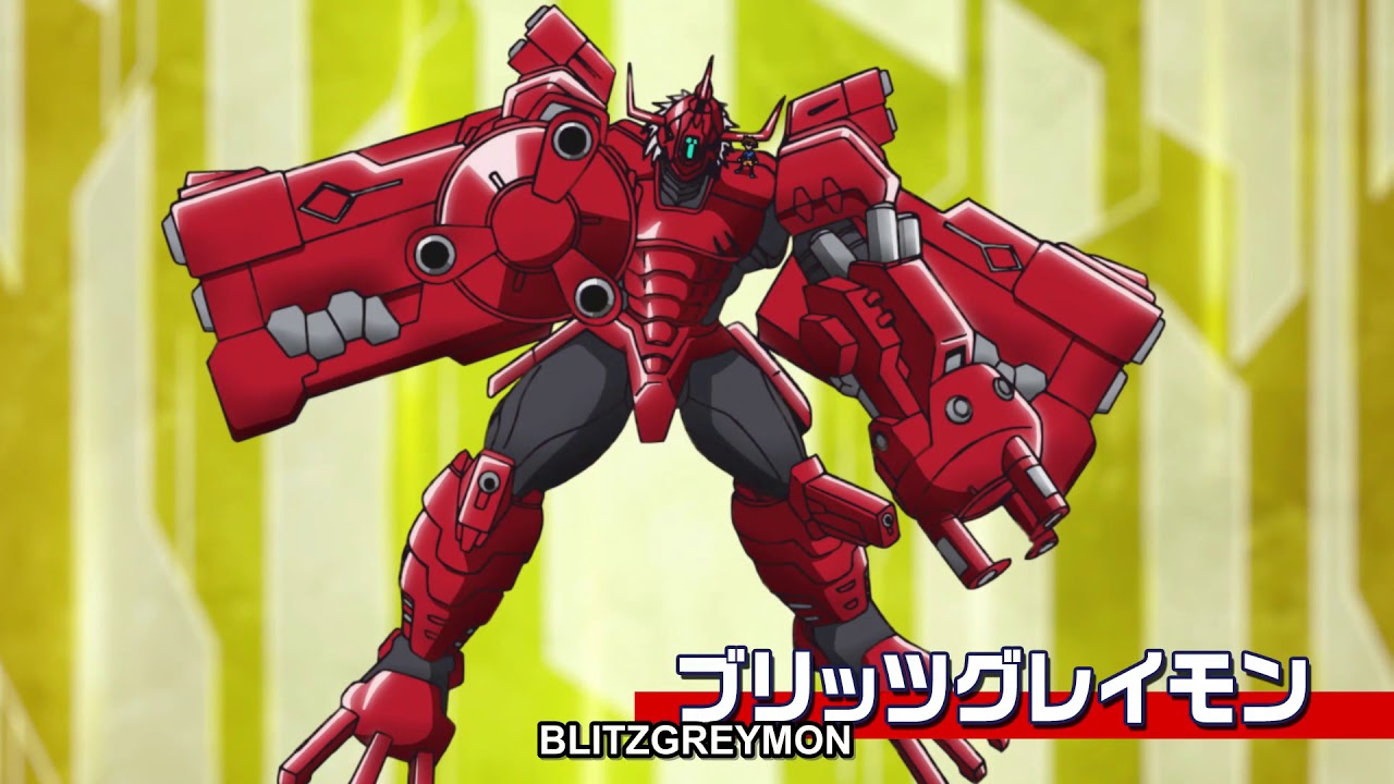 Digimon Adventure (episode 35)-Metalgreymon Digievolve to Blitzgreymon!