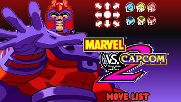 MvC2 - Magneto Move List