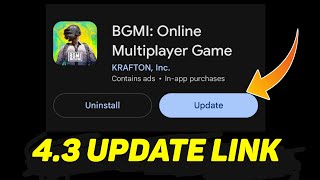 🤩 BGMI 4.3 UPDATE | BGMI 4.3 UPDATE NOT SHOWING PLAY STORE HOW TO UPDATE BGMI 4.3 screenshot 4