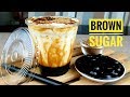 How to make Brown Sugar Milk with tapioca Pearls | Tiger Sugar milk tea recipe (Bubble Tea)