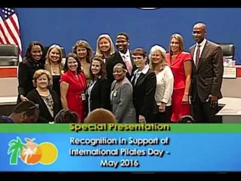 Pilates Day 2016 Broward Schools Resolution - Full video