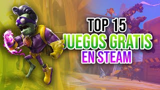 Top 15 Mejores Juegos gratis de Steam 2023 - 2024 free to play