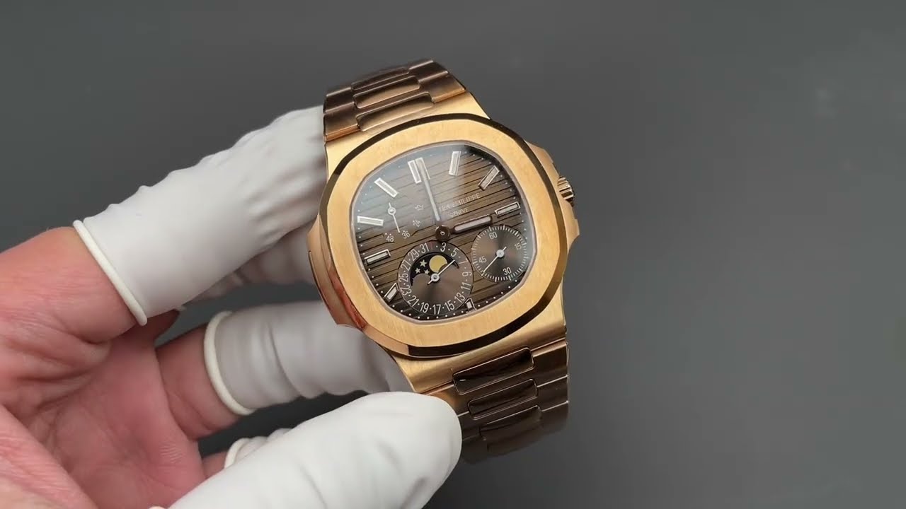 Rose Gold Patek Philippe watch 