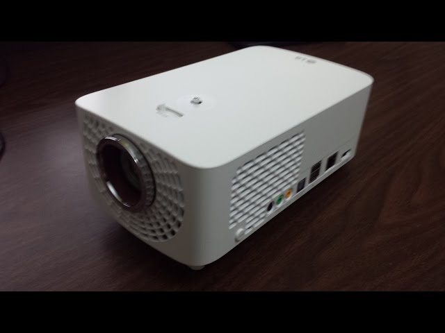 LG PF1500 LED PROJECTOR REVIEW - YouTube