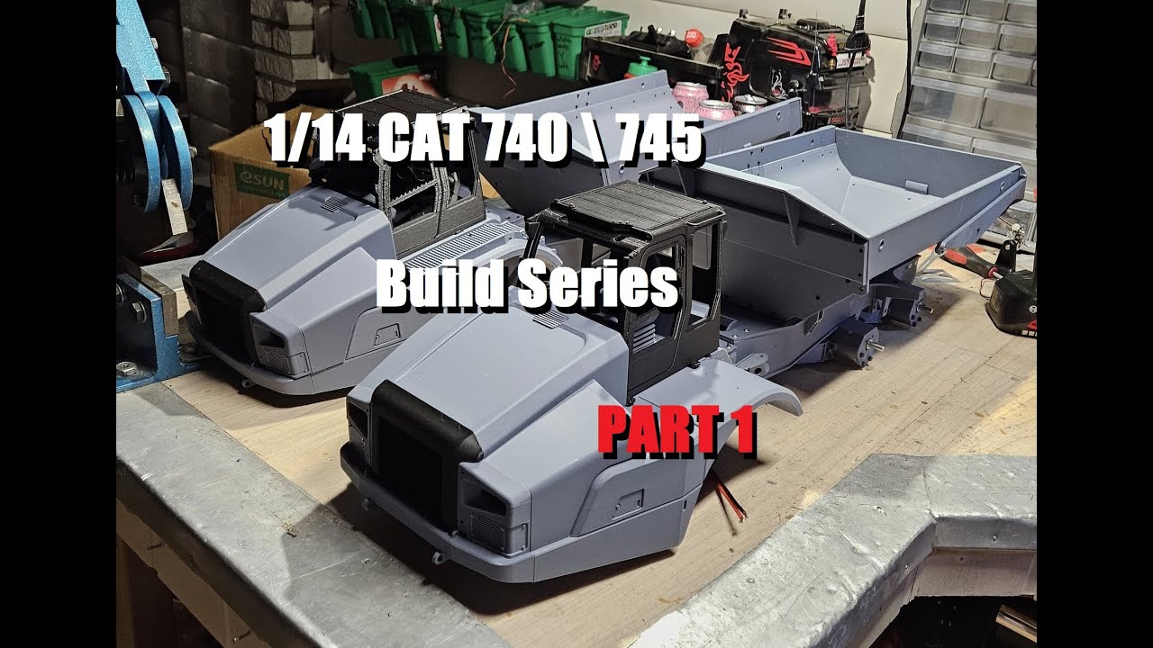 1/14 CAT 740\745 Buildseries - PART 1