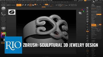ZBrush: Sculptural 3D Jewelry Design