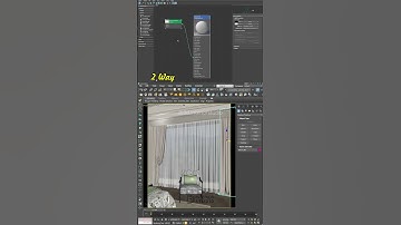 2 Easy Ways to Create Sheer Curtain Material in 3ds Max!