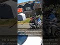 Gang caught on video as they steal Honda motorbike