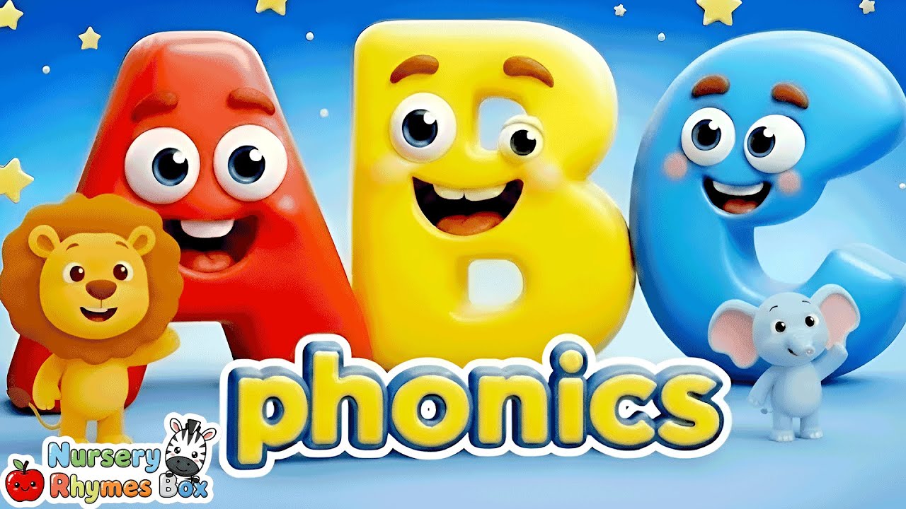 Phonics Song with TWO Words - A For Apple - ABC Alphabet Songs with ...