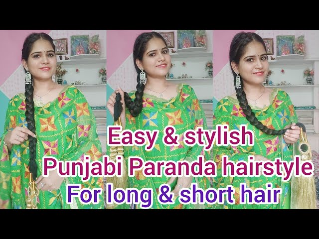 YouTube | Punjabi hairstyles, Wedding guest hairstyles, Guest hair