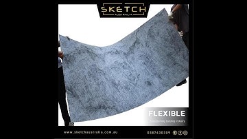 Sketch Flexible Stones Installation guide