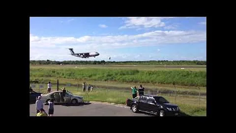 C-5 Galaxy Landing in Cairns, Australia