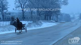 04-02-2019, Rural Waterloo, Iowa-April Snowfall