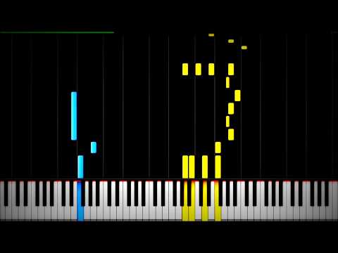 바코드 (Bar code) - 김하온 (HAON), 빈첸 (VINXEN)(Prod. GroovyRoom)  피아노 piano cover synthesia