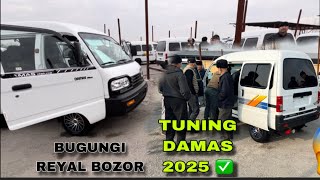 : 9 MART TUNING DAMAS BOZORNI PORTLATDI 2025 DAMAS NARXLARI FARGONA MASHINA BOZORI   2025