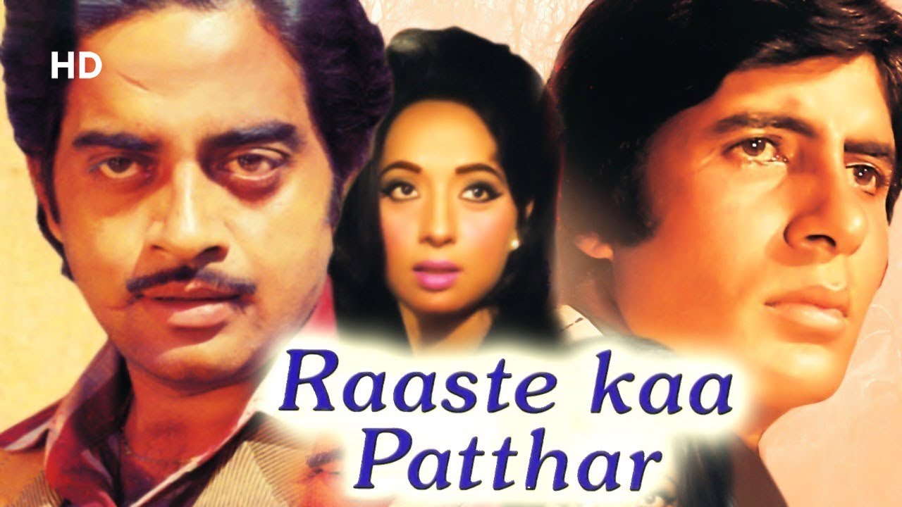 Raaste Kaa Patthar HD  Amitabh Bachchan  Shatrughan Sinha  Laxmi Chhaya Bollywood Action Movie