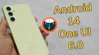 Samsung A54 gets Android 14 One UI 6.0 Update | #android14 #oneui6 #a54