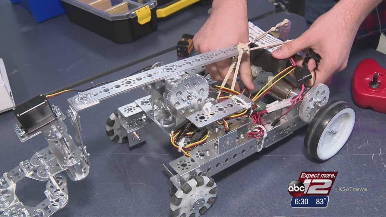 VIDEO: Toyota investing in Stevens High School robotics