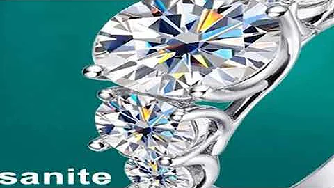 KNOBSPIN 8ct D Color All Moissanite Ring s925 Sliver Plated 18k White Gold Wedding Band Engagement R