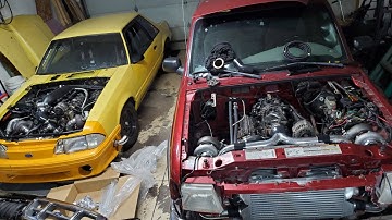 HOLLEY TERMINATOR X-MAX Wizard Startup Twin Turbo 6.0L FIRST START!!!