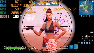 AMD Ryzen 5 5600X ASUS ROG STRIX B550-F Gaming GIGABYTE RTX3080 Windforce FORTNITE GAMEPLAY 1