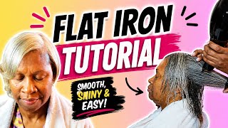 How To | Quick & Easy Flat Iron Style ๐
