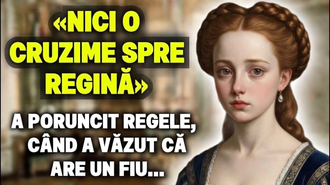 «Să nu vă fie milă de Regină», a poruncit Regele. «Nimeni să nu îndrăznească să-i arate compasiune».