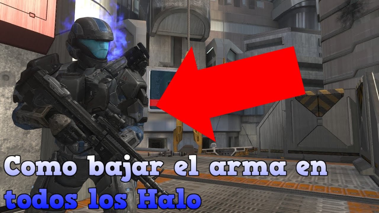 Tutorial de como bajar el arma en Halo Reach | Halo 2 Anniversary