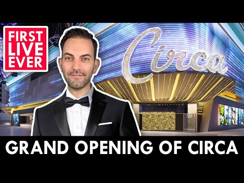 🔴 LIVE - Circa Casino Grand Opening 🎰 DT Las Vegas