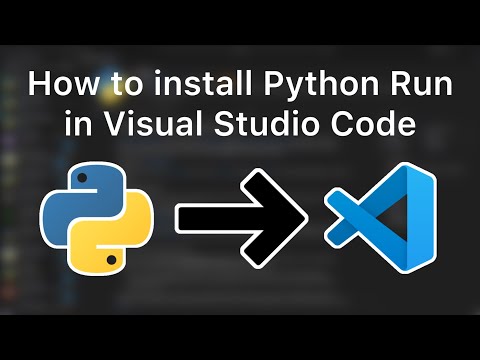 How to install Python run in Visual Studio Code
