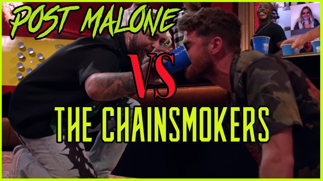 Post Malone VS The Chainsmokers Beer Pong Tournament (REACTION)