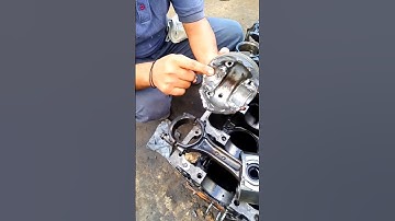 How To Fix A CRACKED Engine #mechanic #engine #shorts
