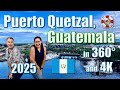 360° Walking in Puerto Quetzal, Guatemala 2025 in 4K