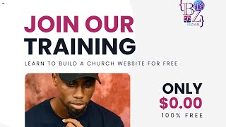 2024 BUILDING THE WEB 6 DAY TRAINING (DAY 2) - HOW TO MAKE A WEBSITE FOR FREE