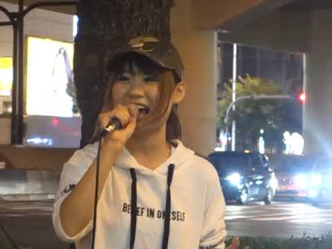 ぴこ「愛唄」(GReeeeN) 、難波周辺、１８.１０.０６