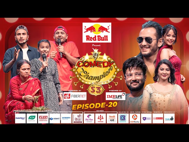 Comedy Champion Season 3 || Episode 20 Top 7 || Aryan Sigdel, Pradip Khadka, Anjana , Parikshya class=