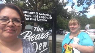 Lizel and Suzy try The Bears Den in Macon, GA
