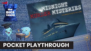 Midnight Murder Mysteries Board Game 2nd Edition - Pocket Playthrough. With Stella & Tarrant screenshot 3