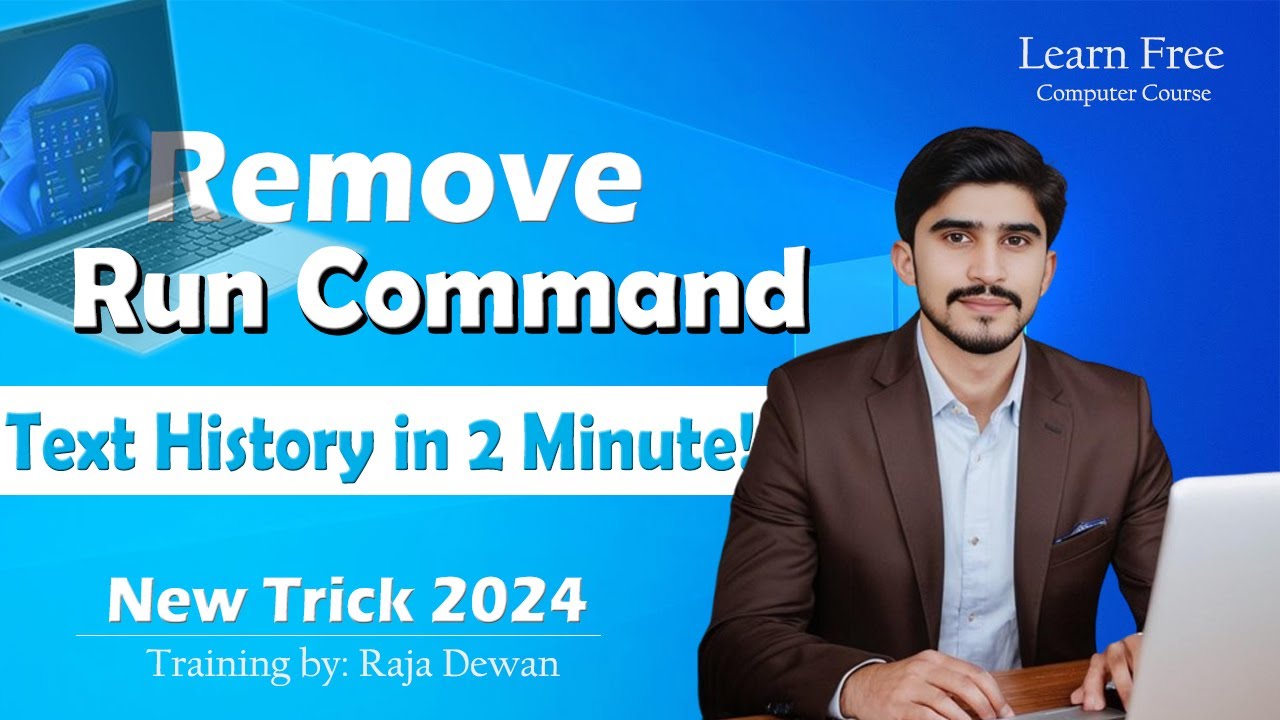 How To Remove or Delete Run Command History in 2 Minute on Windows 7,10,11 | 2024 | Urdu/Hindi