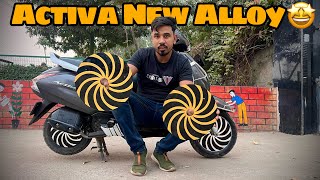 Activa Wheel Disc 🤩 | Activa modified | Techno khan