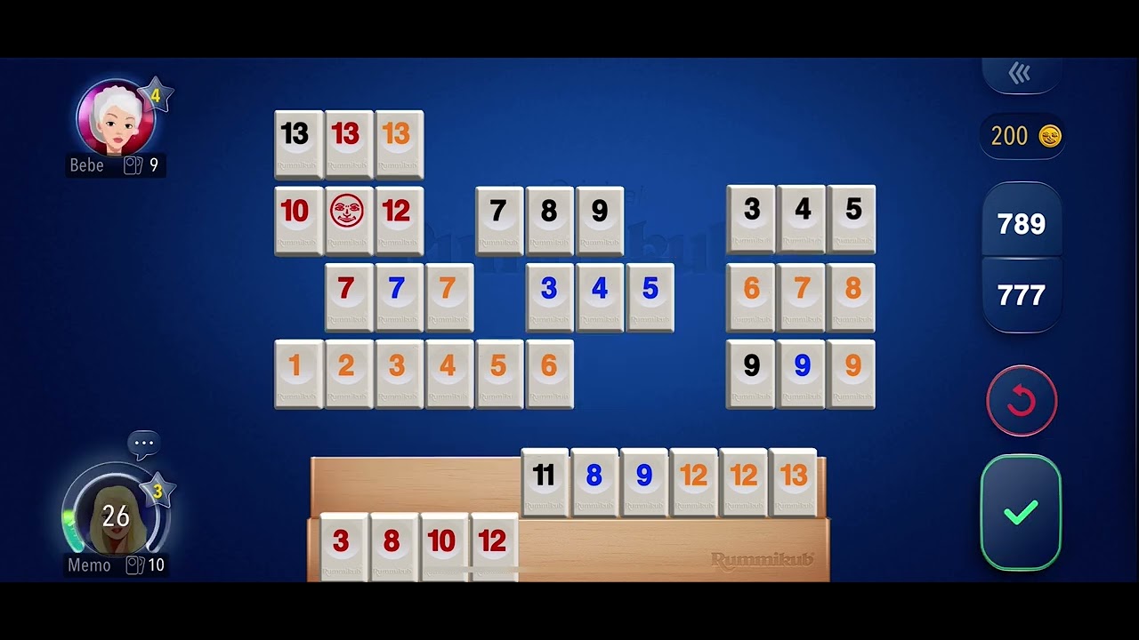 لعبة Rummikub 🌚