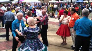 Bill Chesnut Dancing on a Sat. Night Blue-Gray Fest 2012.MOV
