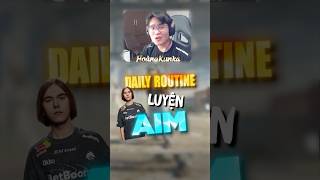 Daily Routine Luyện Aim 10 Phút Mỗi Ngày 😳😈 - 30 Tuổi học CS2 #kunka #cs2 #kunkahocchoics